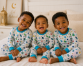 Blue Eid Pajama Set Toddler/Kid Sizes