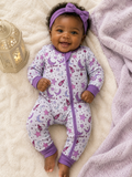 Purple Moon & Stars Eid Romper