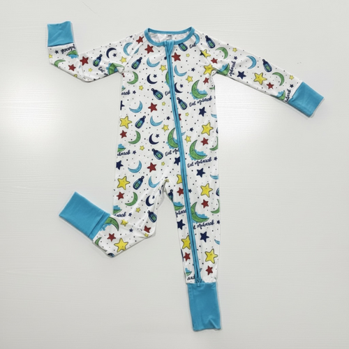 Blue Moon &Stars Eid Romper