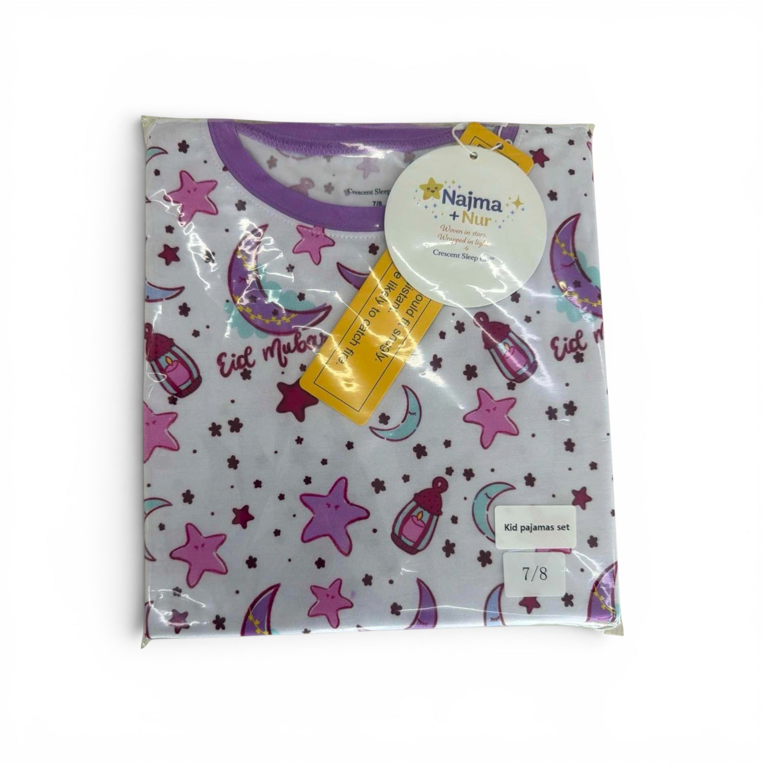 Purple Moon & Stars Eid Romper